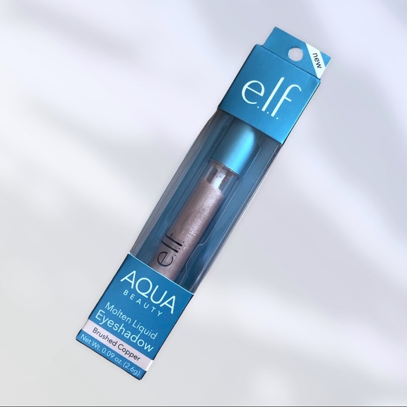 ELF Liquid Eyeshadow Metallic Brushed Copper Cooling Effect Hydrating - Picture 3 of 4